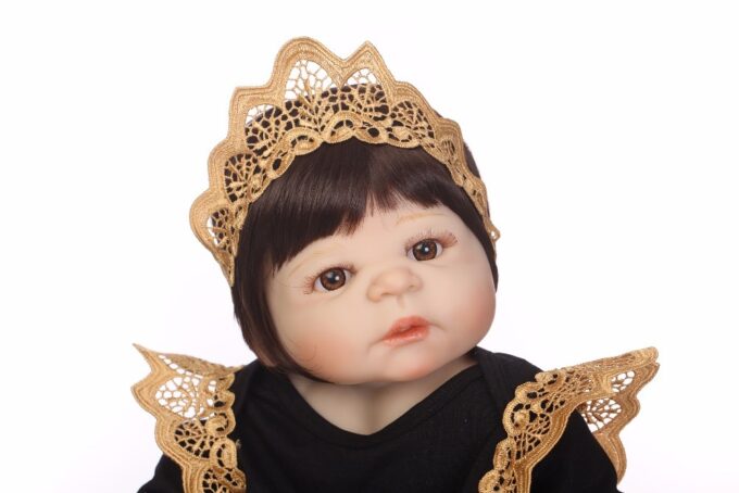 Bebê Reborn de Silicone JUJU com Enxoval - Imagem 3