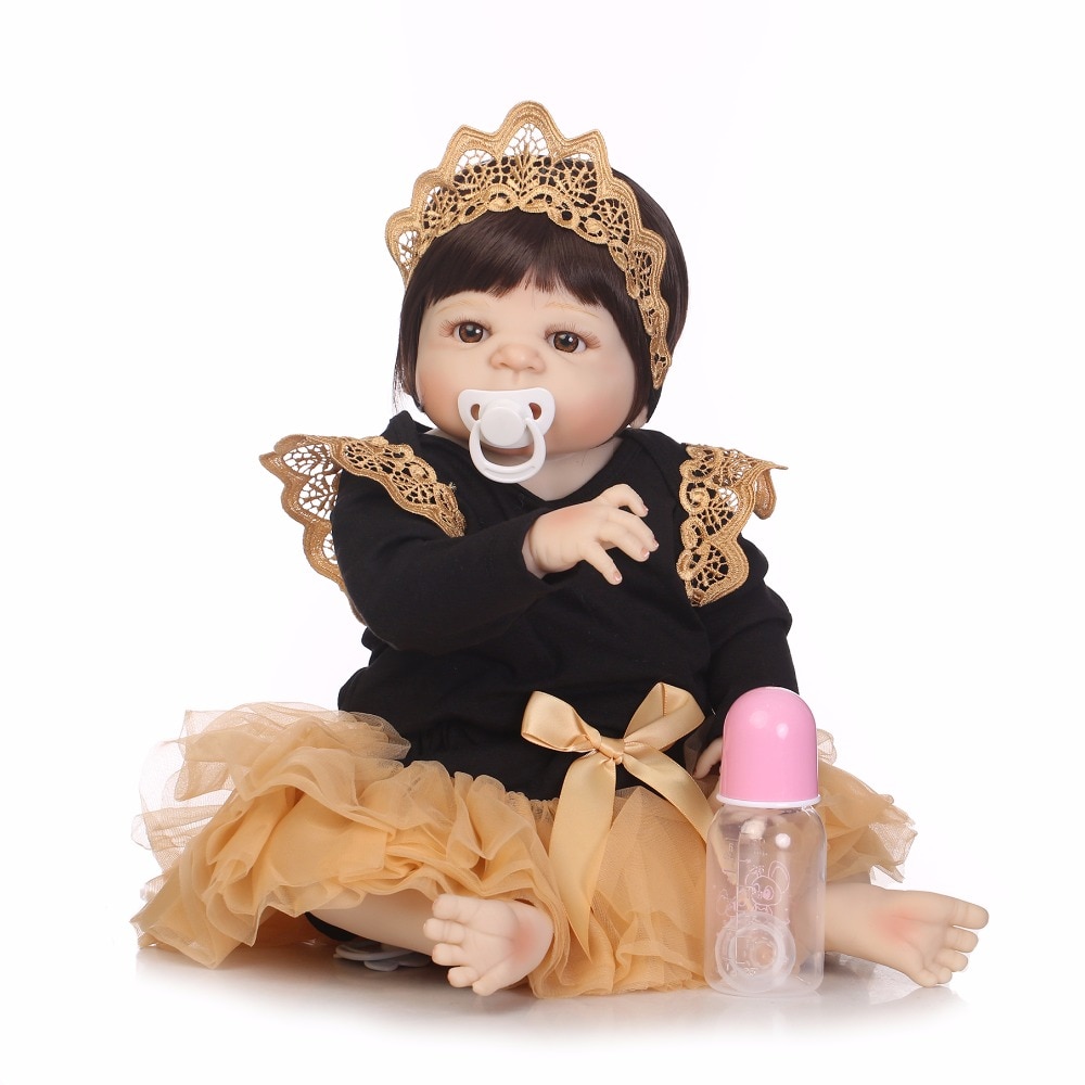 Bebê Reborn Menino de Silicone GABRIEL com Enxoval - Royal Valentina