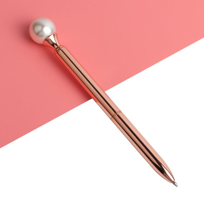 Kit Canetas De Luxo 4 peças Rose Gold para o Home Office - Imagem 3
