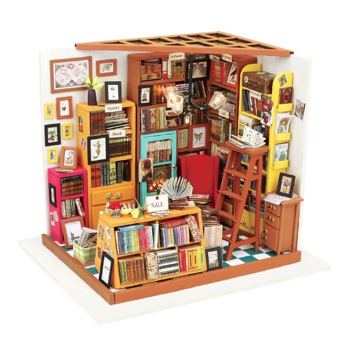 Casinha de Montar Miniatura DIY – Livraria do Sam