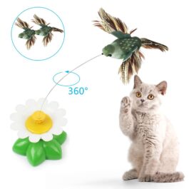 Pássaro Voador Brinquedo elétrico rotativo para Pets