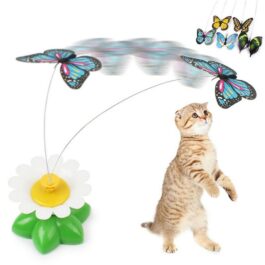Borboleta Voadora Brinquedo Interativo para Gatos